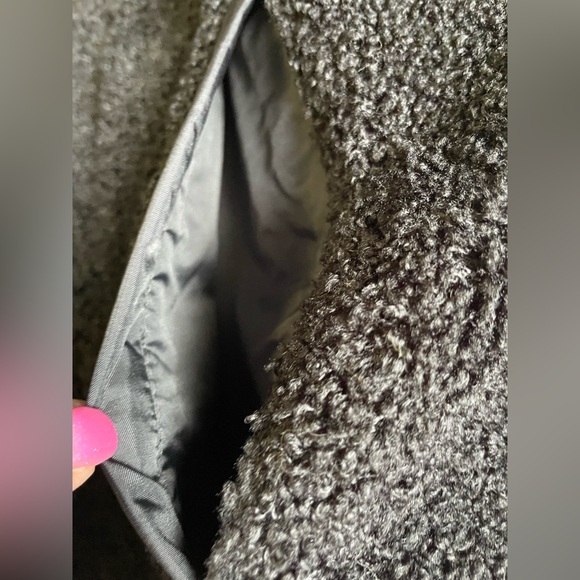 Vans womens Black Mock Neck Sherpa Zip-Up Jacket XS NWOT - Picture 12 of 15